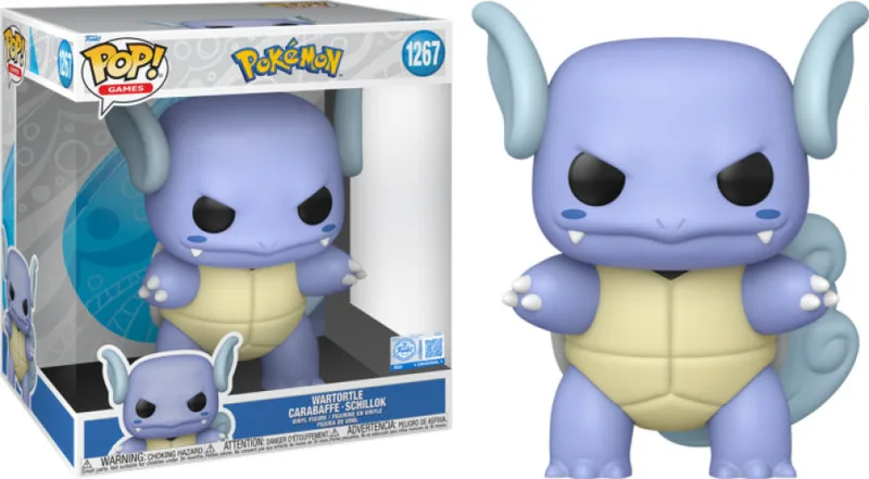 Pokemon Funko Pop Vinyl: Jumbo Wartortle (1267) van Funko – cover