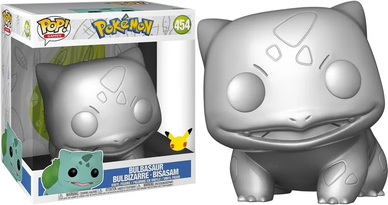 Pokemon Funko Pop Vinyl: Metallic Bulbasaur by Funko – cover