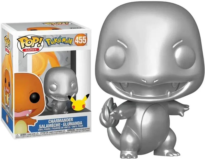 Pokemon Funko Pop Vinyl: Metallic Charmander by Funko – cover