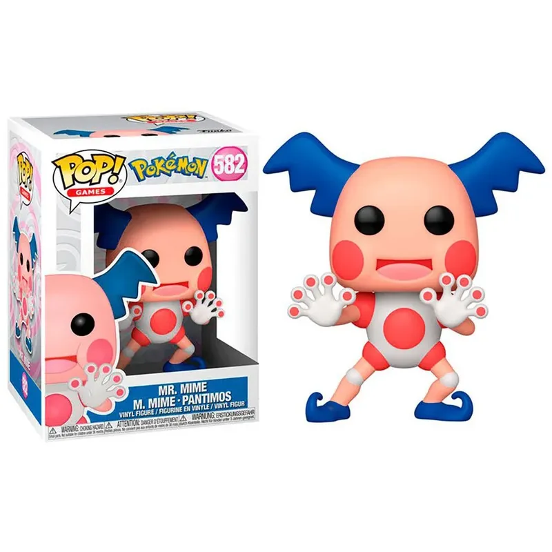 Pokemon Funko Pop Vinyl: Mr. Mime by Funko – cover 3 of 3