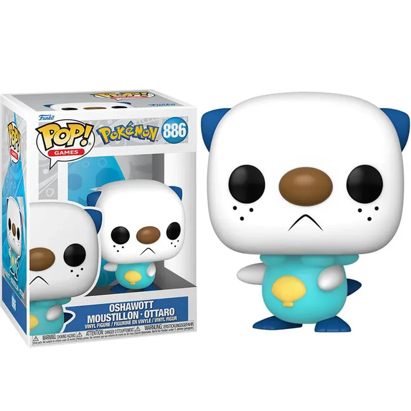 Pokemon Funko Pop Vinyl: Oshawott van Funko – cover 3 van 3