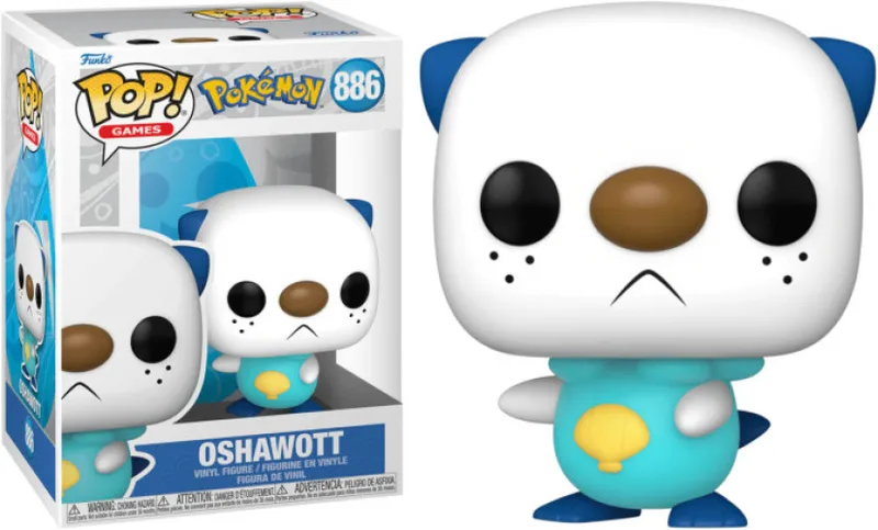 Pokemon Funko Pop Vinyl: Oshawott van Funko – cover 1 van 3