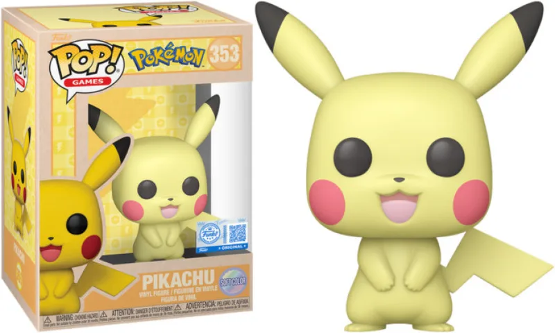 Pokemon Funko Pop Vinyl: Pikachu (Pastel) de Funko – jaquette