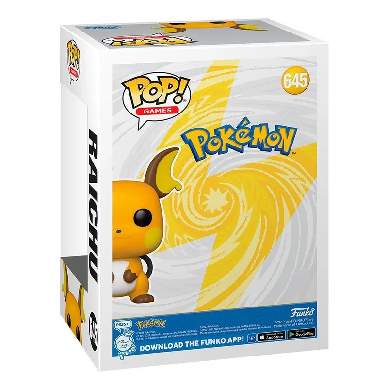 Pokemon Funko Pop Vinyl: Raichu van Funko – cover 2 van 3