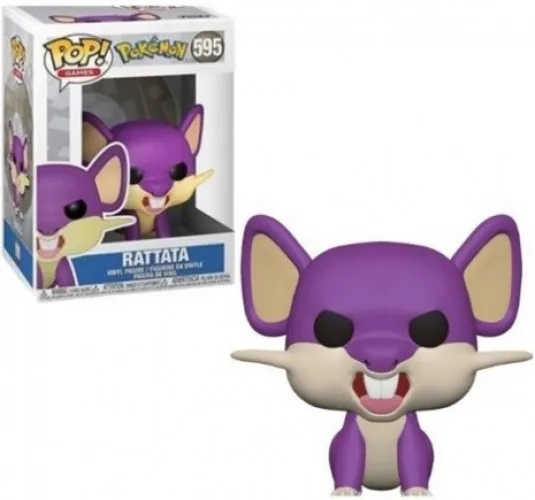 Pokemon Funko Pop Vinyl: Rattata van Funko – cover 1 van 3