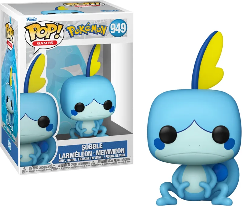 Pokemon Funko Pop Vinyl: Sobble by Funko – cover 1 of 2