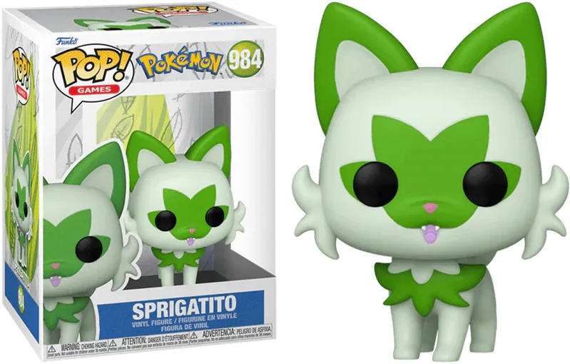 Pokemon Funko Pop Vinyl: Sprigatito van Funko – cover 1 van 3