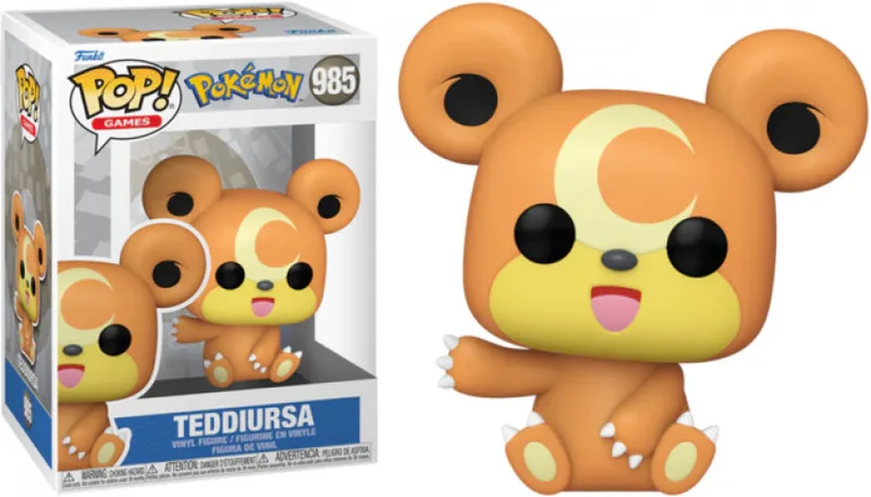 Pokemon Funko Pop Vinyl: Teddiursa by Funko – cover 1 of 3