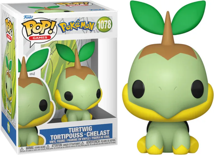 Pokemon Funko Pop Vinyl: Turtwig by Funko – cover 1 of 2