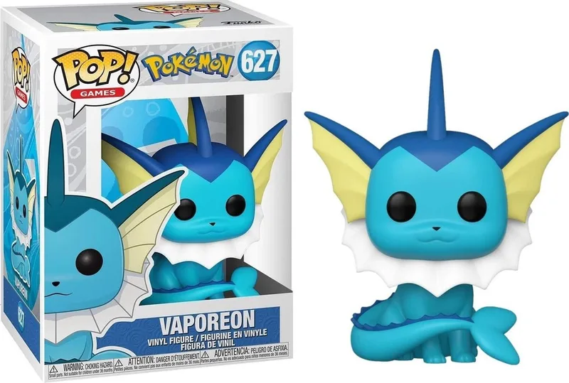 Pokemon Funko Pop Vinyl: Vaporeon by Funko – cover 1 of 3