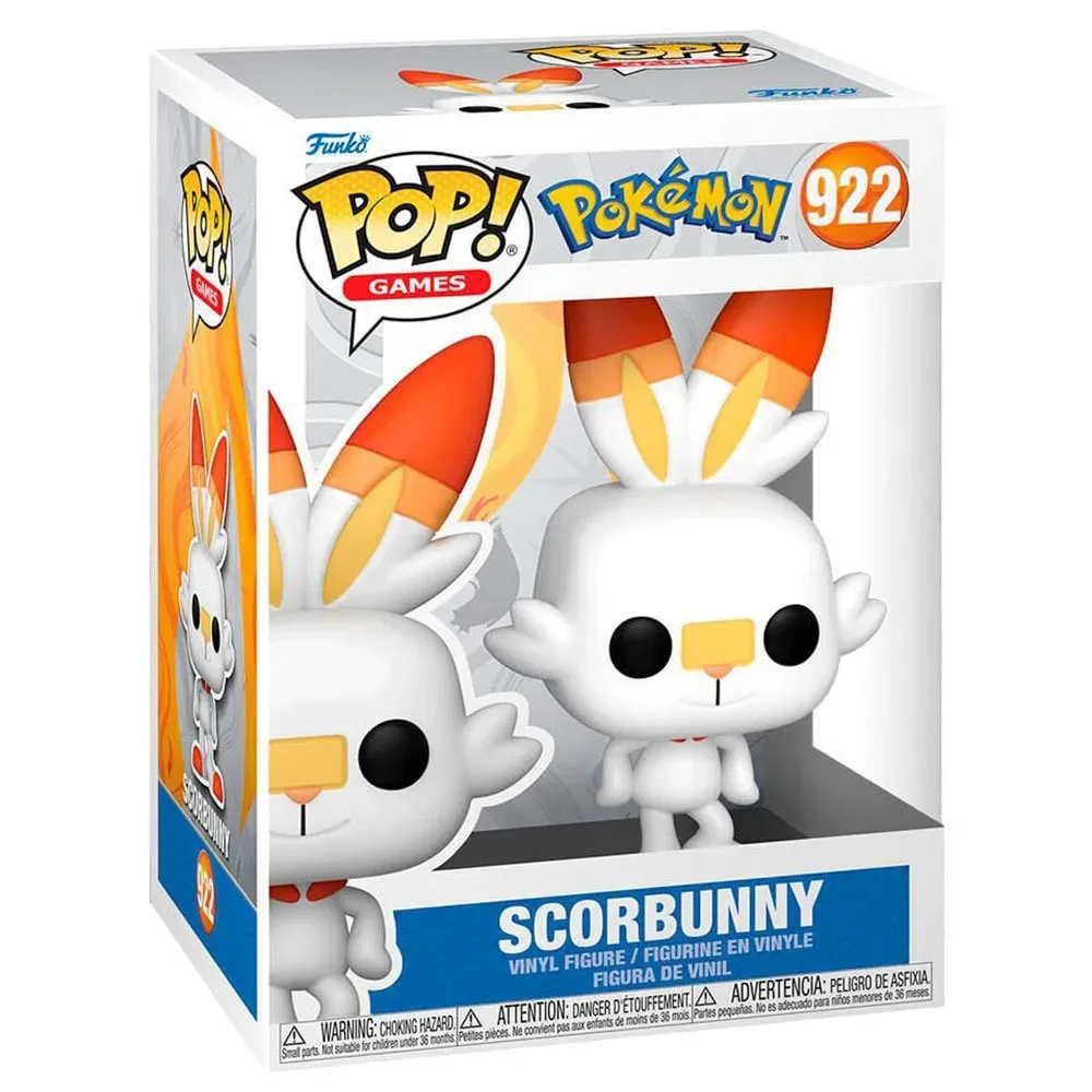 Pokémon Scorbunny Figuur van Funko – cover