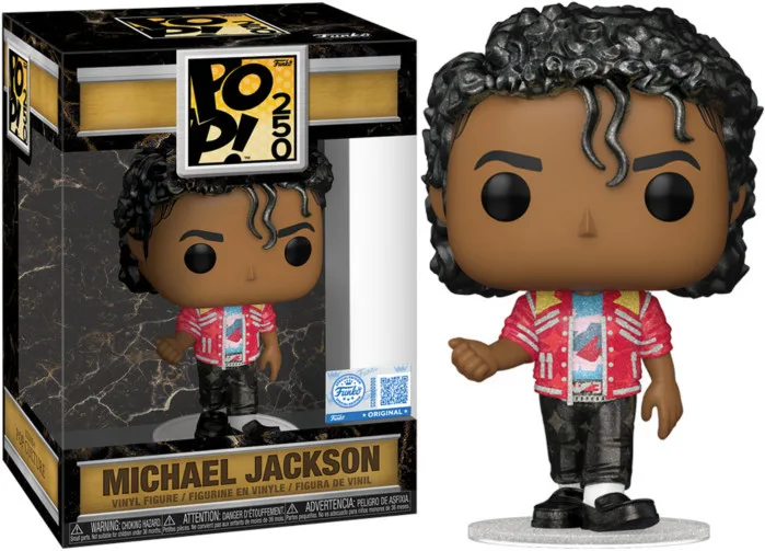 Pop! 250 Funko Pop Vinyl: Michael Jackson (Beat It) de Funko – jaquette