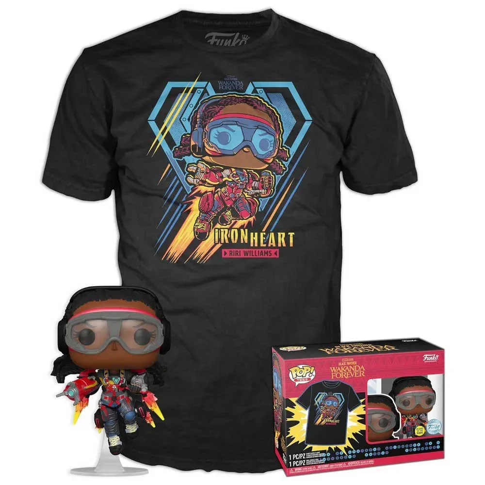 Pop! Black Panther Marvel Minifiguurset En Ironheart Legacy T-shirt by Funko – cover