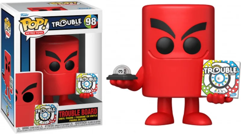Pop-O-Matic Trouble Game Funko Pop Vinyl: Trouble Board van Funko – cover