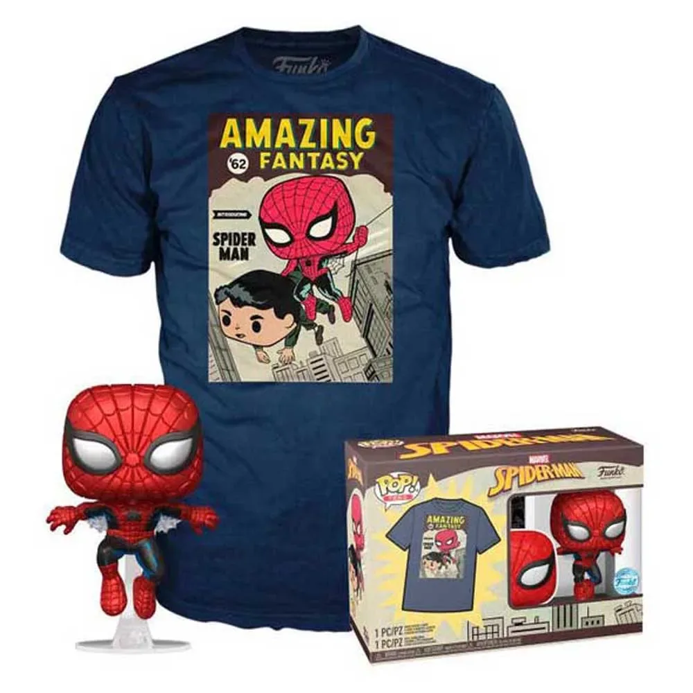 Pop! Spiderman Marvel T-shirt Met Korte Mouwen by Funko – cover