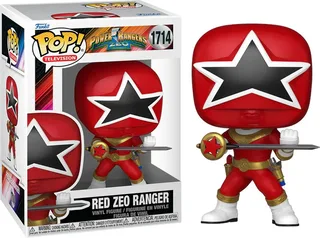 Power Rangers Zeo Funko Pop Vinyl: Red Zeo Ranger van Funko – cover 1 van 2