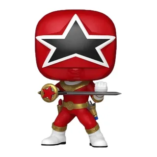 Power Rangers Zeo Funko Pop Vinyl: Red Zeo Ranger van Funko – cover 2 van 2