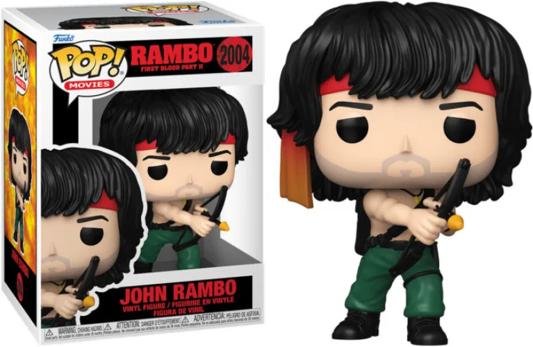 Rambo: First Blood Part II Funko Pop Vinyl: John Rambo (with Explosive Arrow) by Funko – cover 1 of 2