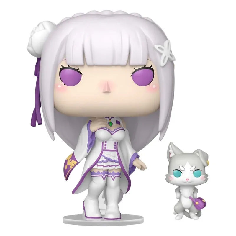 Re:ZERO Funko Pop Vinyl: Emilia with Puck van Funko – cover 2 van 2