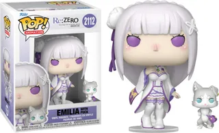 Re:ZERO Funko Pop Vinyl: Emilia with Puck van Funko – cover 1 van 2