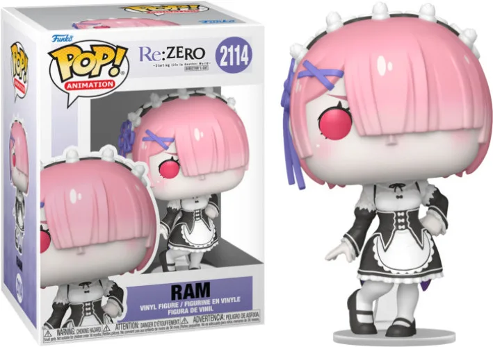 Re:ZERO Funko Pop Vinyl: Ram van Funko – cover 1 van 2