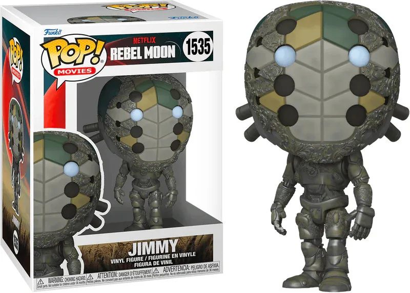 Rebel Moon Funko Pop Vinyl: Jimmy de Funko – jaquette 1 sur 3