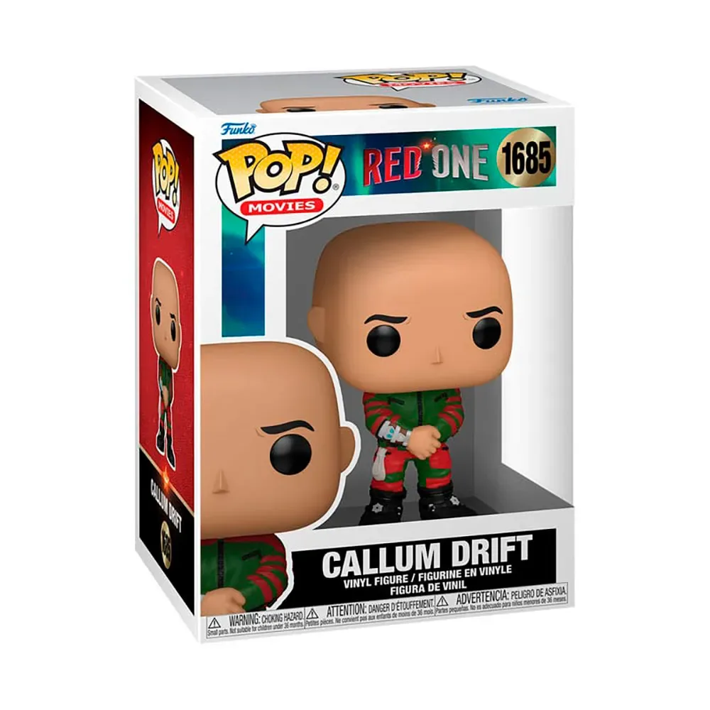 Red One Callum Drift-figuur by Funko – cover