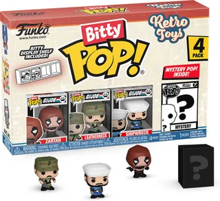 Retro Toys Funko Bitty Pop! 4-Pack: Zartan / Leatherneck / Shipwreck van Funko – cover 1 van 4