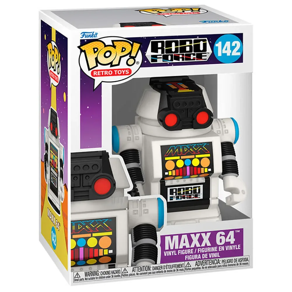 Figurine Robo Force Maxx 64 de Funko – jaquette