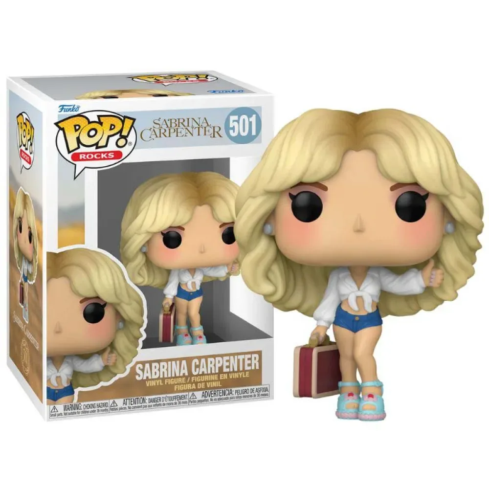 Sabrina Carpenter (manchild) Figur från Funko – omslag
