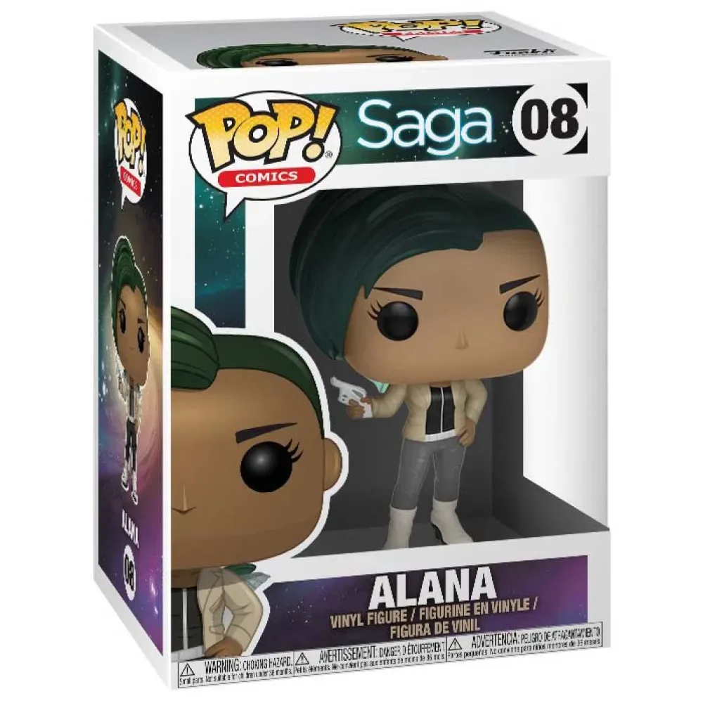 Saga Alana-figur Med Pistol fra Funko – cover