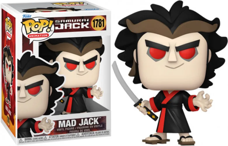 Samurai Jack Funko Pop Vinyl: Mad Jack (1781) by Funko – cover