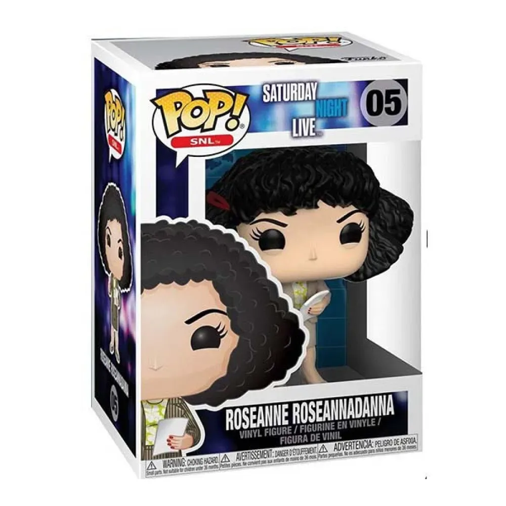 Figurine De Roseanne Roseannadanna De Saturday Night Live de Funko – jaquette