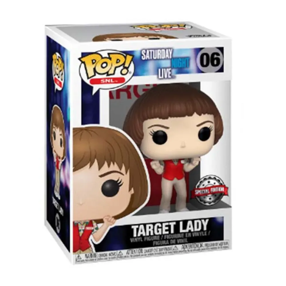 Saturday Night Live Target Lady-figuur van Funko – cover