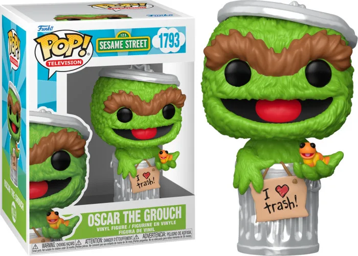 Sesame Street Funko Pop Vinyl: Oscar the Grouch by Funko – cover 1 of 2