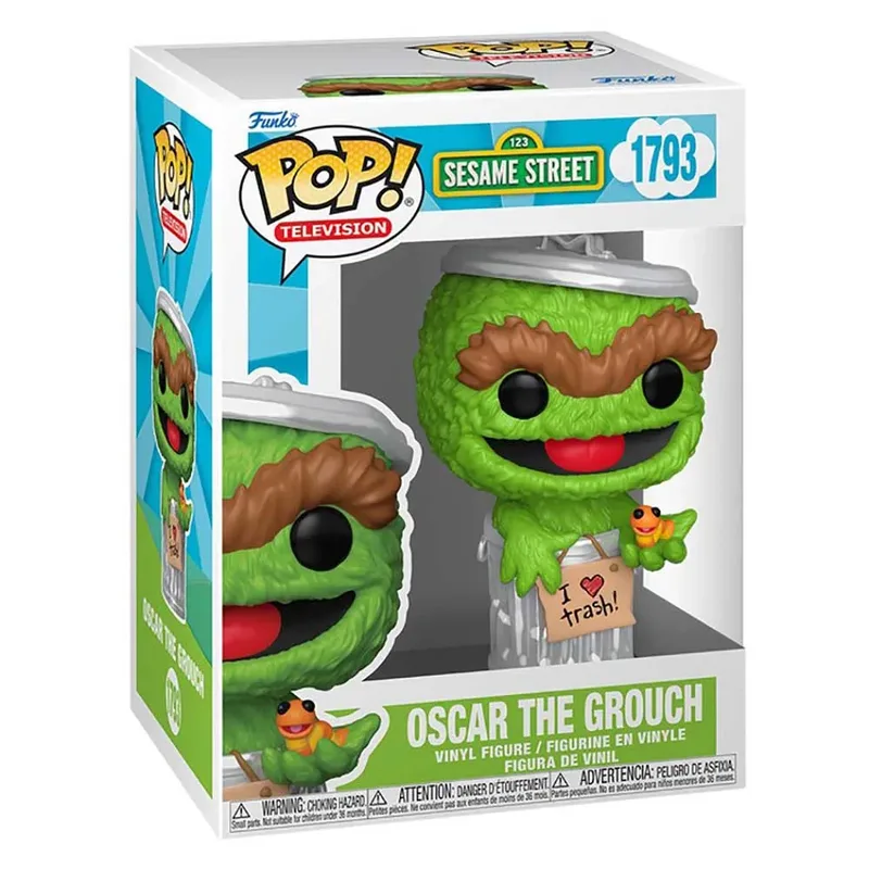Sesame Street Funko Pop Vinyl: Oscar the Grouch by Funko – cover 2 of 2