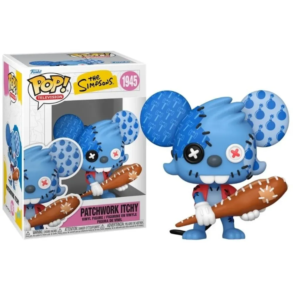 Simpsons (t23)-itchy Patchwork Figuur van Funko – cover