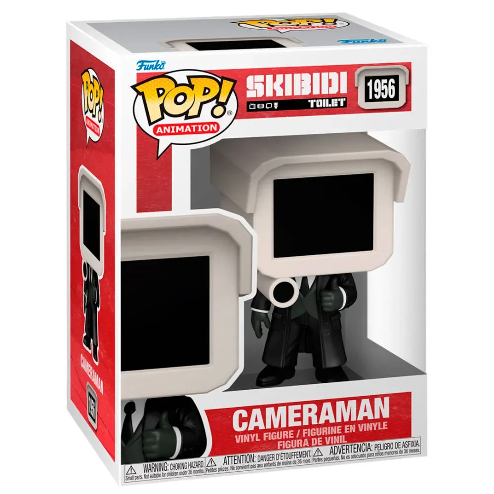 Skibidi Toilet Cameraman Figuur Figuur by Funko – cover
