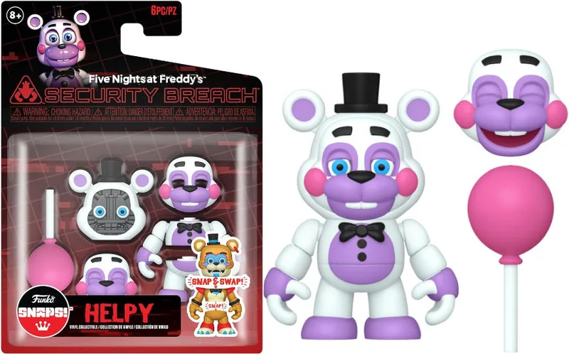 SNAPS! Five Nights at Freddy's Security Breach - Helpy by Funko – cover