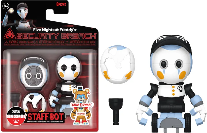 SNAPS! Five Nights at Freddy's Security Breach - Staff Bot van Funko – cover