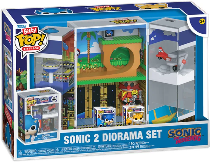 Sonic the Hedgehog Funko Bitty Box Diorama: Sonic 2 van Funko – cover 1 van 2