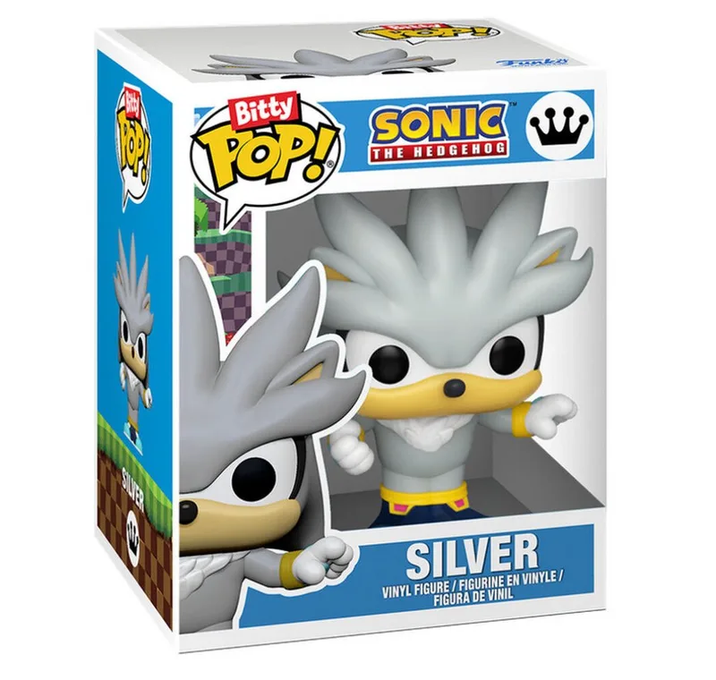 Sonic the Hedgehog Funko Bitty Pop! 4-Pack: Shadow with Emerald, Rouge, Neo Metal Sonic, Silver by Funko – cover 2 of 3
