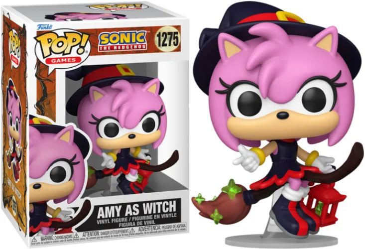 Sonic the Hedgehog Funko Pop Vinyl: Amy as Witch de Funko – jaquette