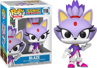 Sonic the Hedgehog Funko Pop Vinyl: Blaze van Funko – cover 1 van 2