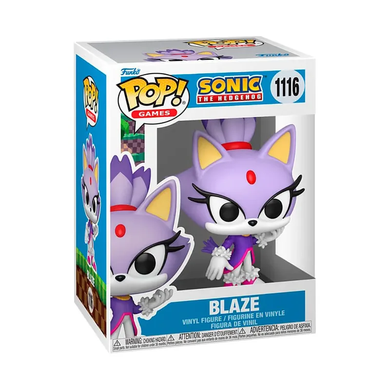 Sonic the Hedgehog Funko Pop Vinyl: Blaze van Funko – cover 2 van 2