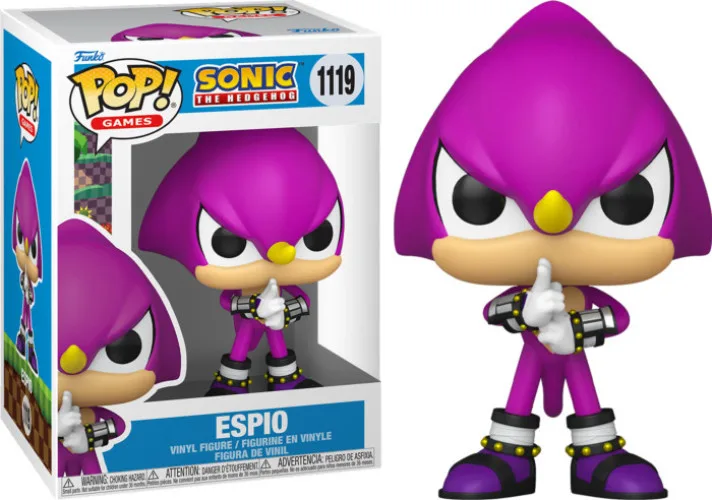 Sonic the Hedgehog Funko Pop Vinyl: Espio van Funko – cover 1 van 2