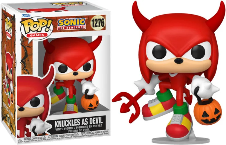 Sonic the Hedgehog Funko Pop Vinyl: Knuckles as Devil van Funko – cover