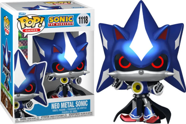 Sonic the Hedgehog Funko Pop Vinyl: Neo Metal Sonic van Funko – cover