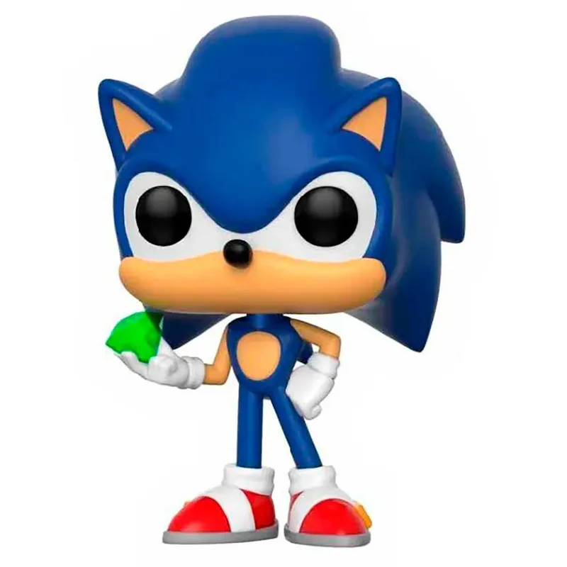 Sonic the Hedgehog Funko Pop Vinyl: Sonic with Emerald van Funko – cover 2 van 2