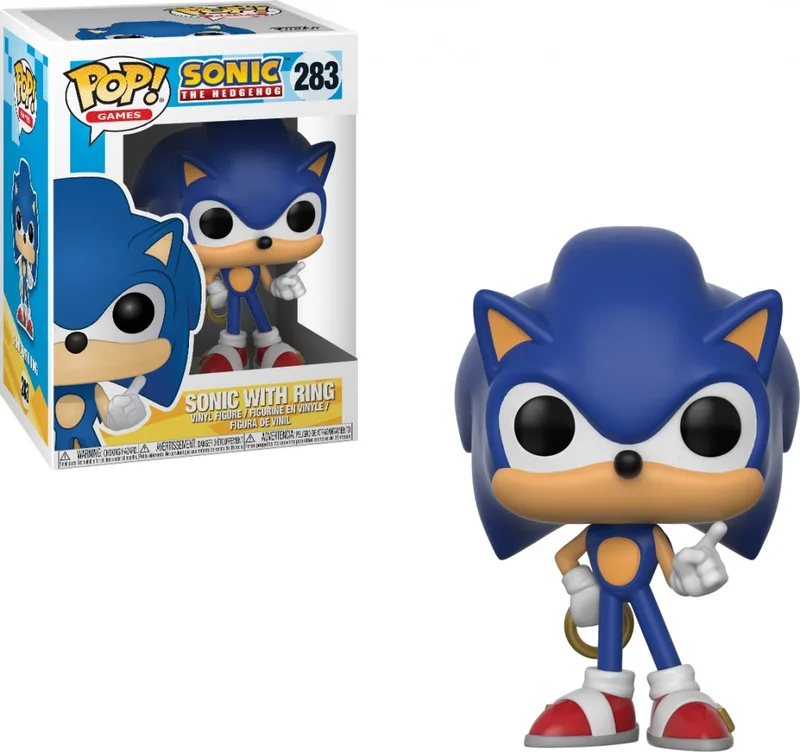 Sonic the Hedgehog Funko Pop Vinyl: Sonic with Ring by Funko – cover 1 of 2